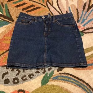 Vintage gap high waisted denim skirt